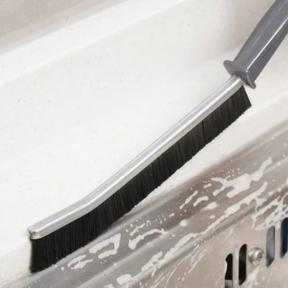 GrimeBuster™ 5-Piece Crevice Cleaning Brush Set – Heavy-Duty Gap & Grout Cleaner with Hard Bristles